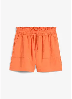 Paperbag-shorts i lett lyocell, bonprix