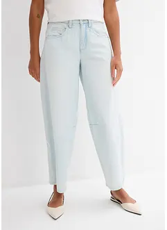 Loose Fit-jeans, Mid Waist, super soft cropped, bonprix