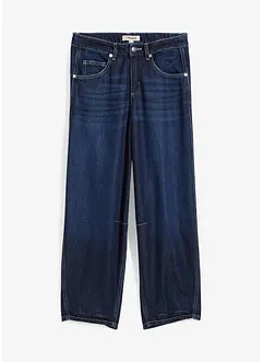 Loose Fit-jeans, Mid Waist, super soft cropped, bonprix