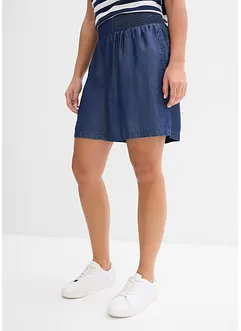 Slip on-shorts med smock-linning, bonprix