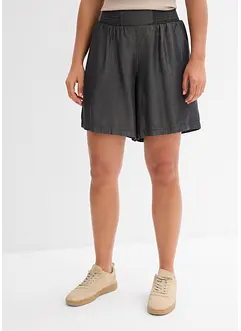Slip on-shorts med smock-linning, bonprix