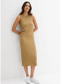 Jerseykjole i lett strukturert krepp, bonprix