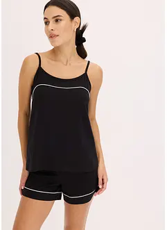 Shorty-pyjamas med spahettistropper, bonprix