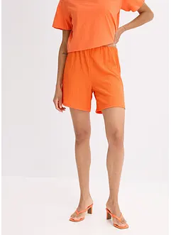 Jerseyshorts i lett krepp, bonprix