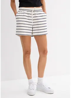 Sweatshorts i bomullsmiks, bonprix