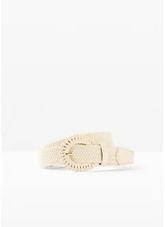 Flettet belte med stretch, bonprix