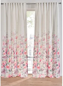 Gardin med blomsterprint (1-pack), bonprix