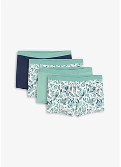 Dameboxer med økologisk bomull (4-pack), bonprix