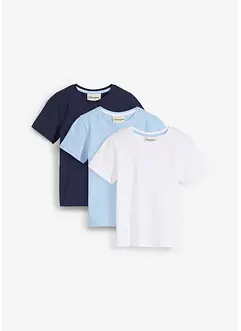 T-skjorte i 100% bomull (3-pack), bonprix