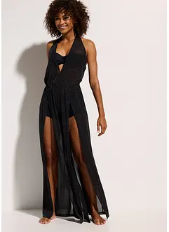 Strand-jumpsuit med glansgarn, bonprix