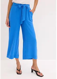 Pull on-culottes med oppbrett, bonprix