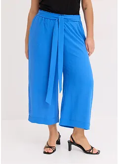 Pull on-culottes med oppbrett, bonprix