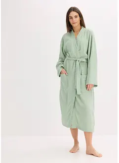 Morgenkåpe i musselin, oversized, bonprix