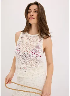 Topp hullbroderimønster, bonprix