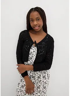 Strikket bolero med 3/4-lange ermer, bonprix