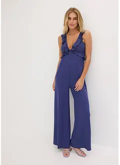 Jumpsuit med chiffon, bonprix