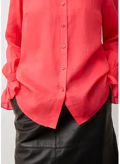 Skjortebluse av ramie, bonprix