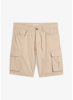 Bermudashorts med stretch og cargolommer, Regular Fit, bonprix