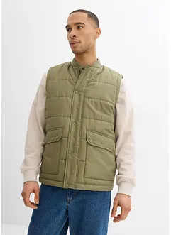 Vattert vest, Loose Fit, bonprix