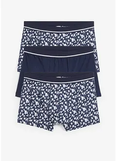 Boksershorts i ettersittende modell (3-pack), bonprix