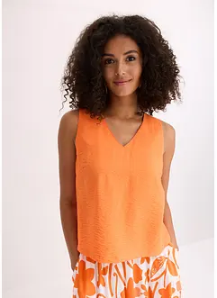 Blusetopp i myk viskosemiks, bonprix