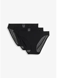 Truse i mesh (3-pack), bonprix