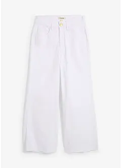 Wide Leg-jeans, High Waist, cropped, bonprix