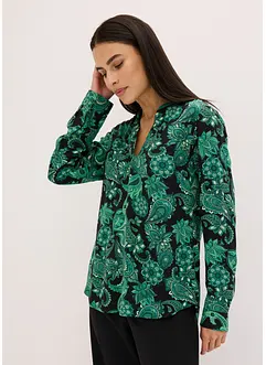 Blusetunika i lett viskose, bonprix
