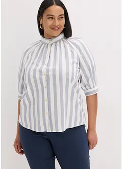 Bluse med stripemønster, bonprix