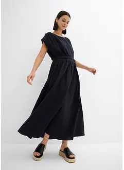 Midikjole i 100% bomull, bonprix