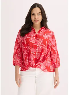 Bluse med trykt mønster, bonprix