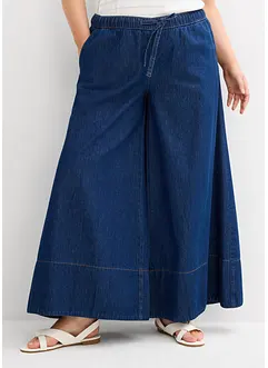 Wide Leg-jeans, Mid Waist, komfortlinning, bonprix