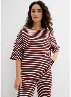 Oversized sweatshirt i 100% bomull, bonprix
