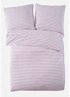 Sengesett med stripemønster, bonprix