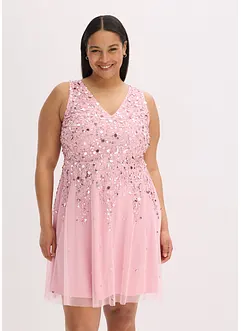 Minikjole med paljetter, bonprix
