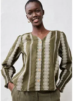 Linbluse, bonprix