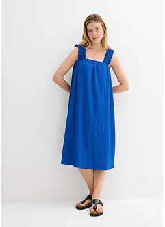 Jerseykjole i lett strukturert krepp, bonprix