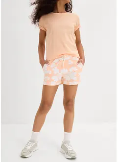Jerseyshorts i økologisk bomull, bonprix