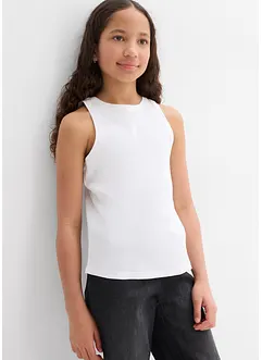 Singlet i økologisk bomull (3-pack), bonprix
