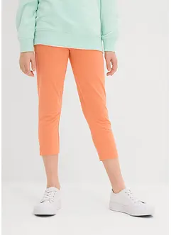 Caprileggings i økologisk bomull med elastan (2-pack), bonprix
