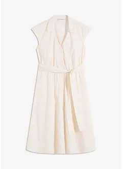 Skjortekjole med knytebelte, bonprix