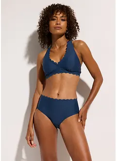 Halterneck-bikini (2-delt sett) i resirkulert polyamid, bonprix