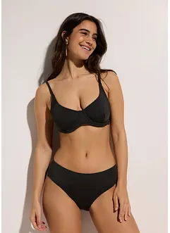 Bøyle-bikinioverdel i glinsende materiale, bonprix
