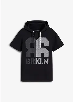 T-shirt med hette, i tung kvalitet, bonprix