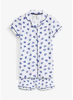 Pyjamas med økologisk bomull (2-delt sett), bonprix