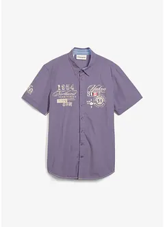 Kortermet skjorte med print, bonprix