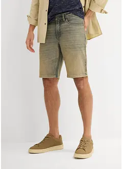 Dirty Washed jeansbermuda, Regular Fit, bonprix