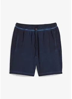 Sweat bermudashorts i vasket look, bonprix