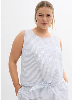 Blusetopp i 100% bomull, bonprix
