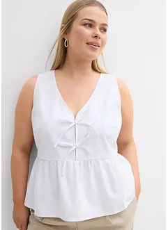 Blusetopp med stripemønster, bonprix